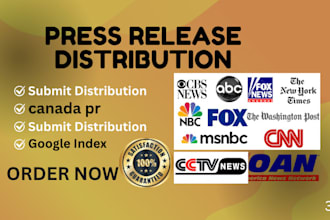 do press release distribution, press release writing, canada pr music