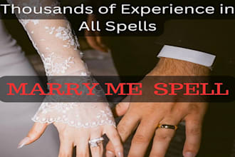cast 1hr powerful marry me spell, manifest a proposal commitment get ex back