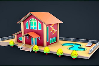 build you a bloxburg house, cafe, mansion, hotel, resort from yt and roblox
