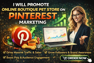 promote online boutique pet store with pinterest marketing
