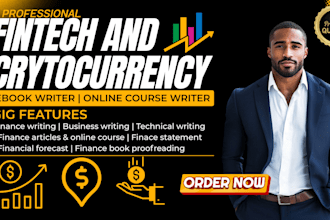 write fintech ebook, finance, b2b, investment, business plan, lead generation