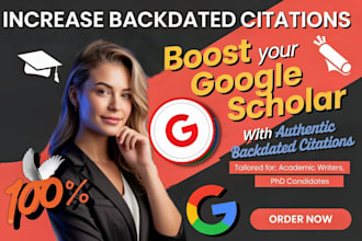 backdate write publish article journals increase google scholar citations