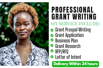 write professional grant writing, grant proposal, apply grant, grant application