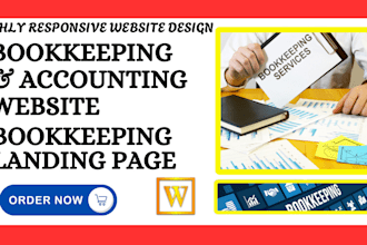 do bookkeeping landing page online bookkeeping website accounting tax website
