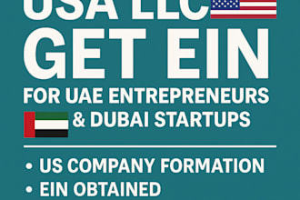 form delaware or wyoming llc, ein for dubai and uae startups