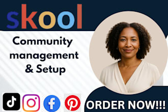 manage your skool community using social media mangement