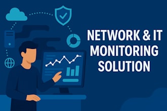 install and customize a full network monitoring solution for IT and telecom