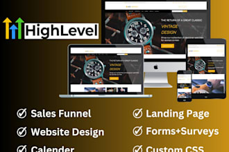 setup gohighlevel sales funnel dashboard customization