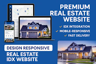 design responsive real estate idx website using houzez, wpresidence, wp rental