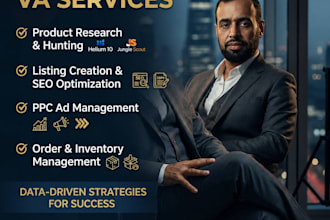 be your amazon fba expert for product research and account management