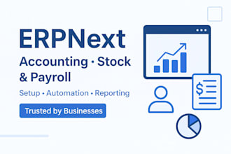 implement erpnext manage accounting inventory stock payroll