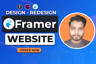 build framer website, framer landing page, figma to framer website