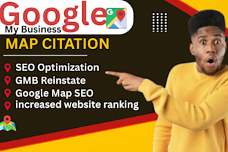 do gmb maps citation optimization local google my business seo listing ranking