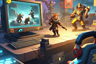 professionally reskin your unity game, reskin UI, bugs fix