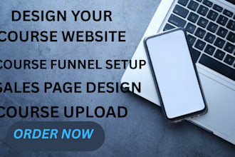 do online course website on thinkific, teachable, kajabi website, podia, samcart
