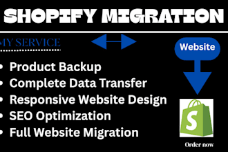 move your store from woocommerce, squarespace or wix to shopify