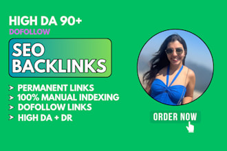 provide high domain authority backlinks to grow your search ranking