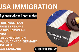 write immigration business plan  e2 l1 eb2 business resume for visa requirement