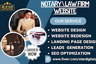 generate notary leads, law firm website, attorney website, lawyer website