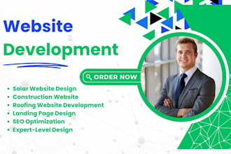 design dynamic solar website roofing website solar panel website roofing website