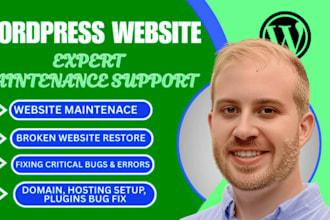 fix wordpress critical errors, woocommerce elementor, website maintainance