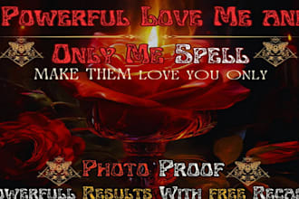 cast powerful love me spell for binding love only me adore me alone marriage