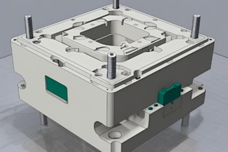 design product for injection molding and 3d printing for your startup idea