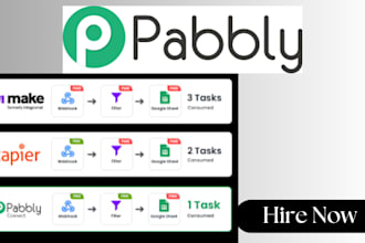 setup pabbly connect zapier integration integromat CRM automation