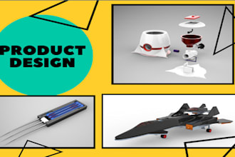 3d product design, 3d cad modeling, 3d cad design and industrial design