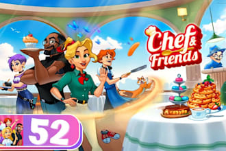 develop bubble game, web game and idle game and cooking game development