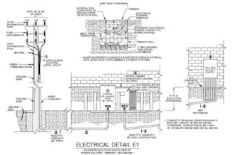draw architectural mep drawing, electrical drawings, plumbing, hvac drawing