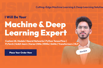 do ai, nlp, cv, machine and deep learning projects using python