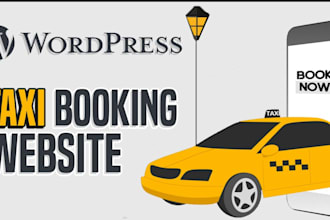 create chauffeur, limousine, car, clothing and taxi  booking ecommerce website
