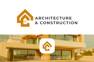 design rental property house, home logo for your residence