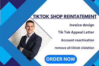 tiktok suspension, tiktok shop appeal letter for all tiktok shop violation type