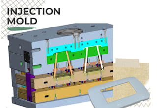 do plastic mold injection molding, silicone mold design with 3d printing