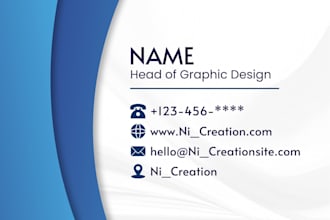 provide professional business card design services
