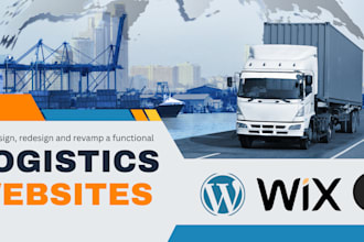 logistics, trucking, dispatching, shipping company website