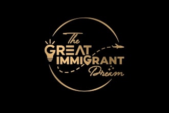 design unique great immigrant dream logo