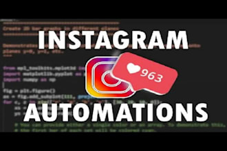 code linkedin bot, twitter slack bot, instagram mass dm bot kick bot, reddit bot