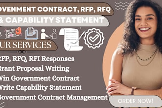government contract, bid proposal, contract research, rfp, rfq, rfi, capability