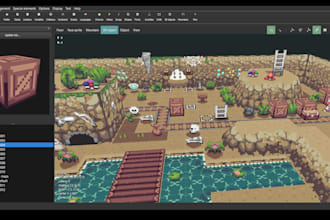 develop custom game mechanics and prototypes in godot or unity for you