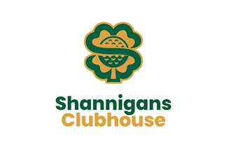 design golf course bar theme logo