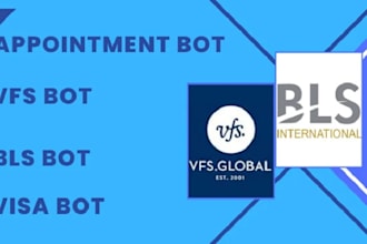 vfs appointment bot vfs global bot booking visa bot, telegram notify slots bot