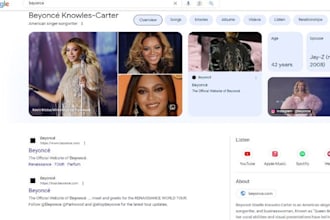 build a active verified google panel knowledge graph for personal brand company