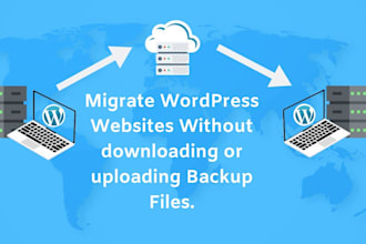 secure website backup and transfer to new domain or hosting within 24hrs
