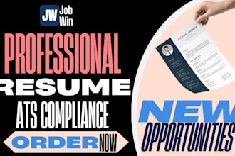 craft an executive and professional, ats friendly resume that gets you hired