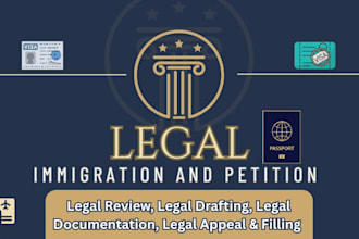 draft review consult on UK petition US immigration legal documents and petition