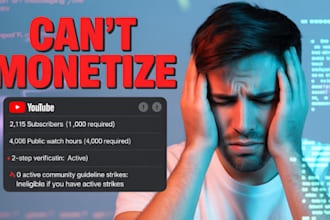 fix youtube monetization errors, reused content, step2 adsense issues