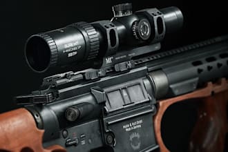 create a 3d model gun, assets, weapon of your wish